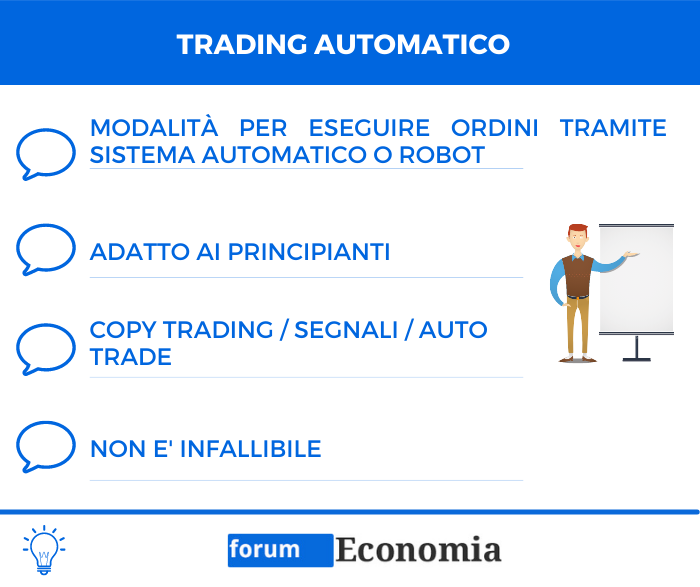 Trading automatico - Riepilogo